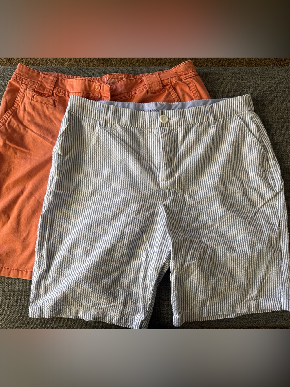 Croft & Barrow + St. John’s Bay Bundle of 2 Chino Shorts - Size 14